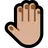 Raised Back Of Hand: Medium-Light Skin Tone