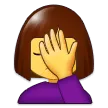 Person Facepalming