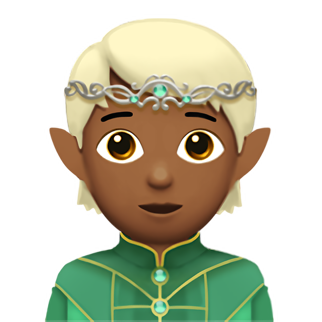 Elf: Medium-Dark Skin Tone
