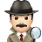 Man Detective: Light Skin Tone