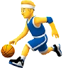 Man Bouncing Ball Emoji ⛹️‍♂️ image - Apple style