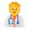 Health Worker Emoji 🧑‍⚕️ image - Microsoft Classic 2D style