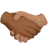 Handshake: Medium-Dark Skin Tone, Medium Skin Tone