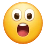 Cara com boca aberta Emoji 😮 image - Huawei Harmony OS style