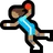 Woman Playing Handball: Medium Skin Tone