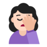 Woman Facepalming: Light Skin Tone Emoji 🤦🏻‍♀️ image - Microsoft Classic 2D style
