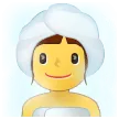 Person In Steamy Room