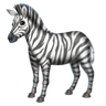 Zebra ใบหน้า Emoji 🦓 image - Huawei Harmony OS style