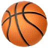 Basketball Emoji 🏀 image - Apple style