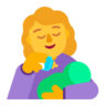 Woman Feeding Baby Emoji 👩‍🍼 image - Microsoft Classic 2D style