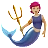 Merperson: Medium-Light Skin Tone