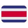 Flag: Costa Rica Emoji 🇨🇷 image - Tossface style