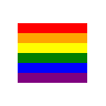 Rainbow Flag Emoji 🏳️‍🌈 image - SerenityOS style