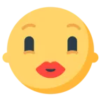 Besando la cara