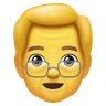 Vieil homme Emoji 👴 image - Huawei Harmony OS style