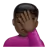 Person Facepalming: Dark Skin Tone