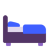 Emoji Letto 🛏 image - Microsoft Classic 2D style