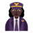 Woman Pilot: Dark Skin Tone