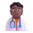 Health Worker: Medium-Dark Skin Tone