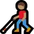 Man With White Cane: Medium Skin Tone