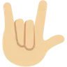 Love-You Gesture: Medium-Light Skin Tone Emoji 🤟🏼 image - Twitter / X (Twemoji) style