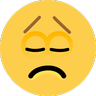 실망한 얼굴 Emoji 😞 image - Skype style