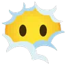 Face In Clouds Emoji 😶‍🌫️ image - Google Noto Color Animated style