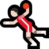 Person Playing Handball: Light Skin Tone Emoji 🤾🏻 image - Microsoft Windows 10 Segoe UI Emoji style