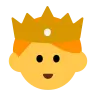 Príncipe Emoji 🤴 image - Tossface style
