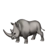 Emoji Rinoceronte 🦏 image - Huawei Harmony OS style