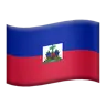 Flag: Haiti Emoji 🇭🇹 image - Apple style