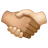 Handshake: Light Skin Tone, Medium Skin Tone