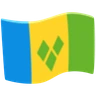 Flag: St. Vincent & Grenadines Emoji 🇻🇨 image - Facebook Messenger (2016) style
