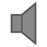 Speaker Low Volume Emoji 🔈 image - HTC (2015-2016) style