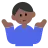 Man Shrugging: Medium-Dark Skin Tone