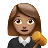 Woman Judge: Medium Skin Tone