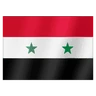 Flag: Syria Emoji 🇸🇾 image - Huawei Harmony OS style
