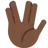Vulcan Salute: Dark Skin Tone