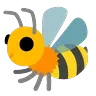 Emoji Albina 🐝 image - Google Noto Color Animated style