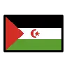 Flag: Western Sahara Emoji 🇪🇭 image - OpenMoji style