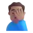 Man Facepalming: Medium Skin Tone