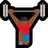 Person Lifting Weights: Medium-Dark Skin Tone