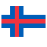 Flag: Faroe Islands Emoji 🇫🇴 image - SerenityOS style