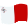 Flag: Malta Emoji 🇲🇹 image - Facebook Messenger (2016) style