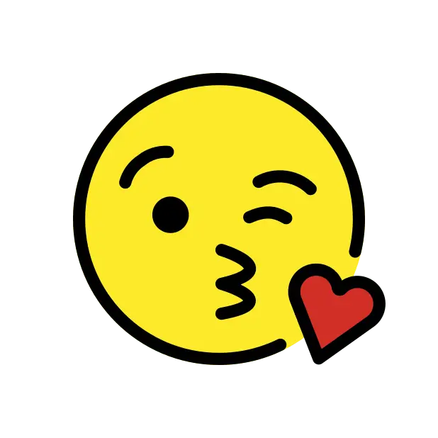 Face Blowing A Kiss
