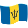Flag: Barbados Emoji 🇧🇧 image - Facebook Messenger (2016) style
