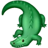 Krokodil Emoji 🐊 image - Samsung style