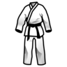 Uniforme de artes marciales Emoji 🥋 image - Emojidex style