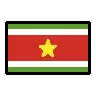 Flag: Suriname Emoji 🇸🇷 image - OpenMoji style