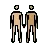 Men Holding Hands: Medium-Light Skin Tone, Medium Skin Tone